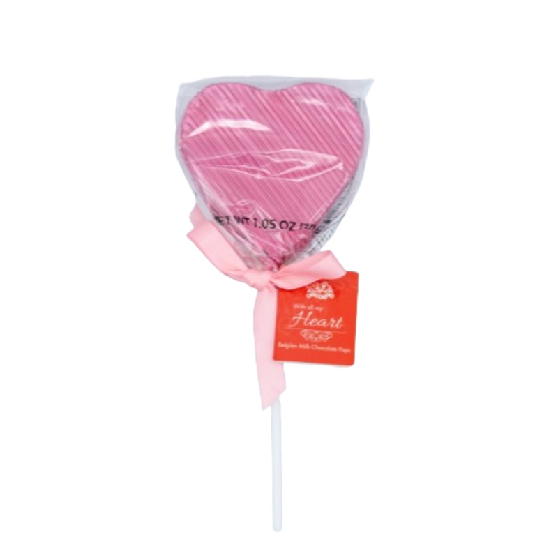 Albert’s With All My Heart Chocolate Assorted Pop 0.88 oz.