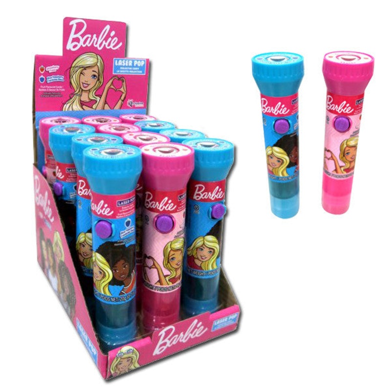 Barbie Laser Pops 12 Count