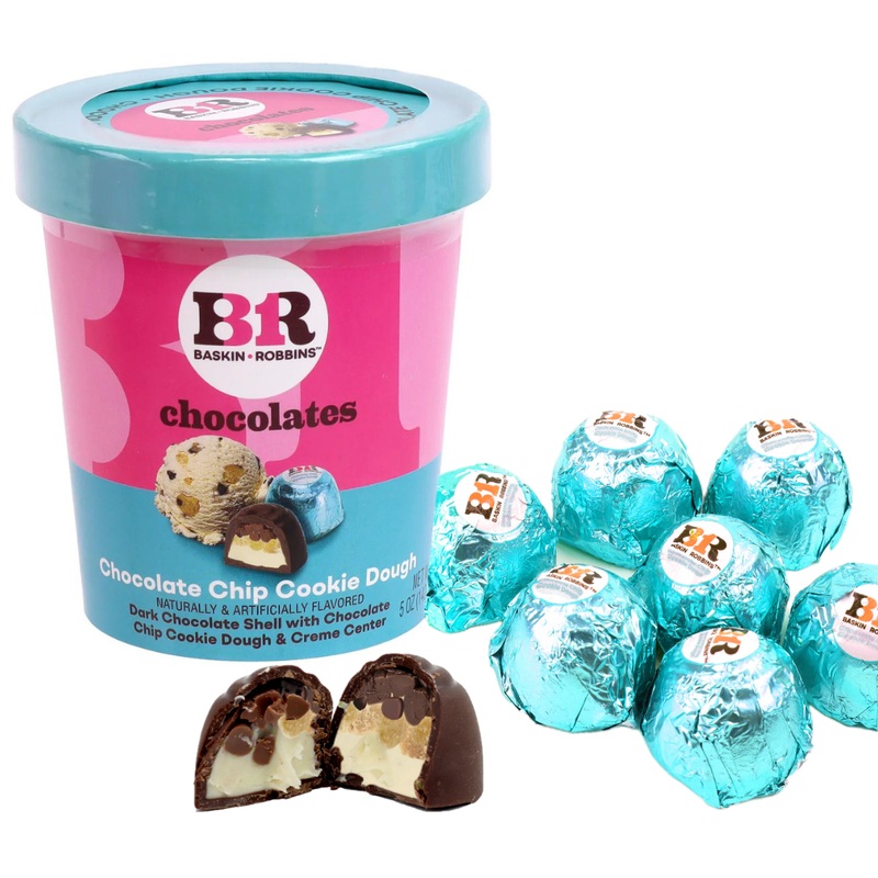 Baskin-Robbins Chocolate Chip Cookie Dough Chocolates – 5oz