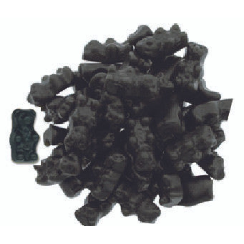 Black Licorice Sugar Free Gummy Bears