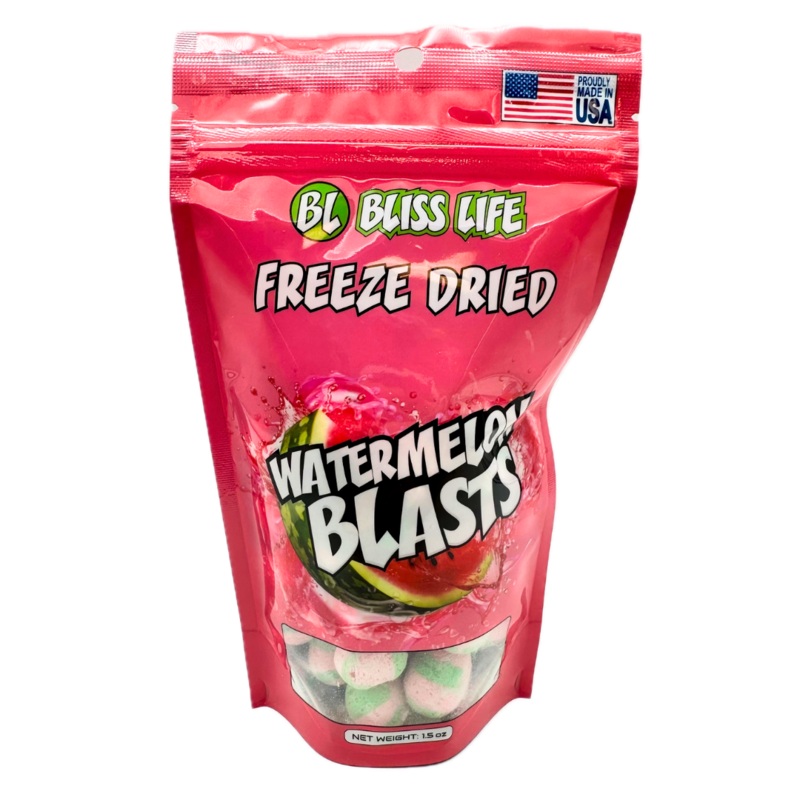 Bliss Life Freeze Dried Watermelon Blasts – 1.5oz