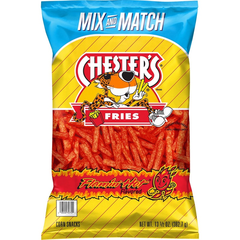 Chester’s Fries Flamin’ Hot Corn & Potato Snacks, 13.5 oz.