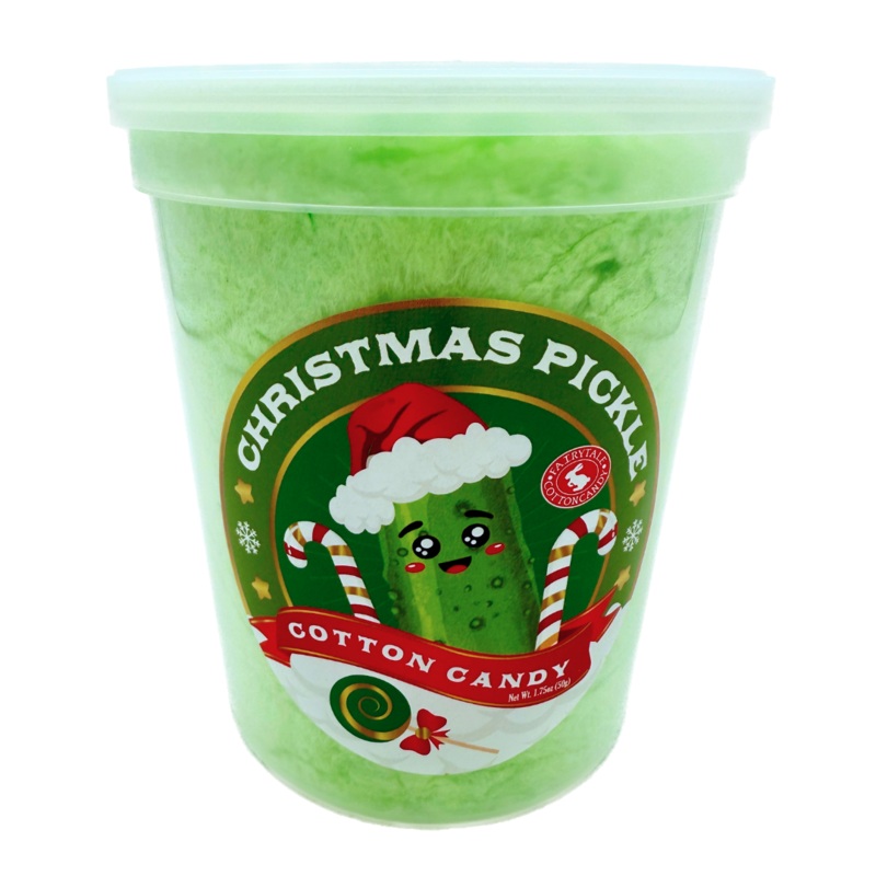 Christmas Pickle Cotton Candy – 1.75oz