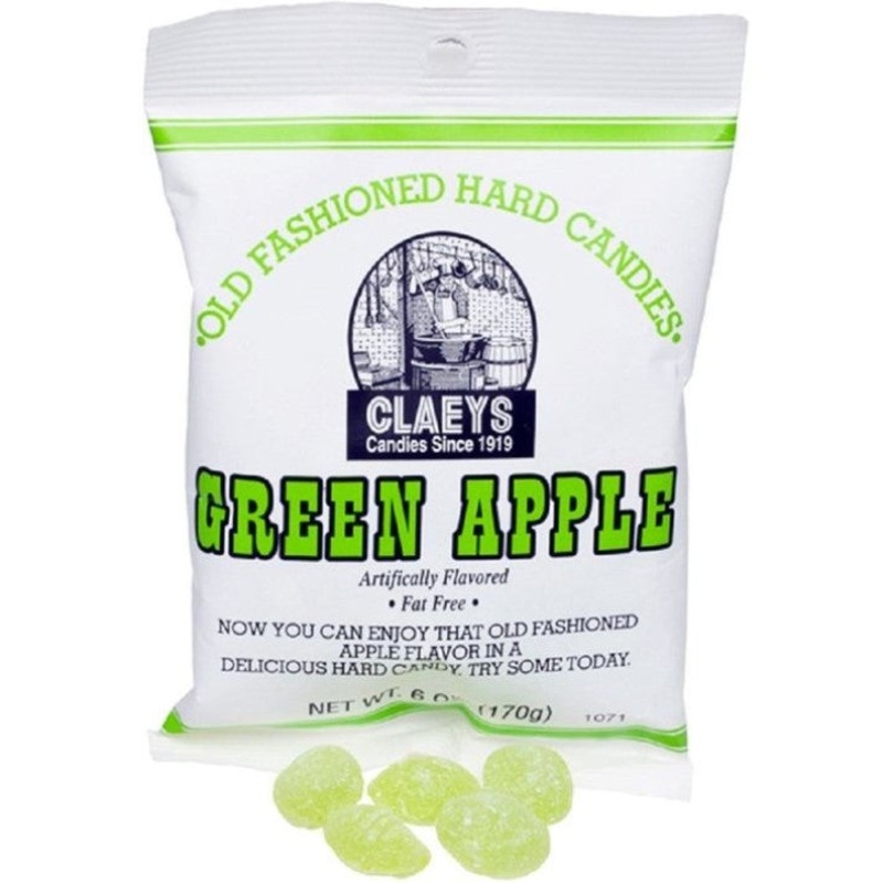 Claeys Green Apple Old Fashioned Hard Candies