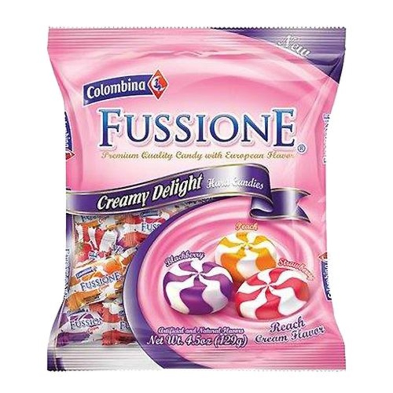 Colombina Fussione Creamy Delight Hard Candies – 4.5-oz. Bag