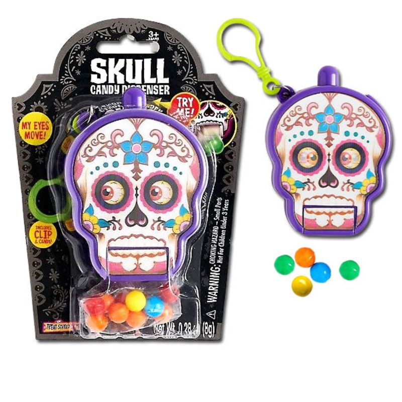 Day Of The Dead Skull Candy Dispenser