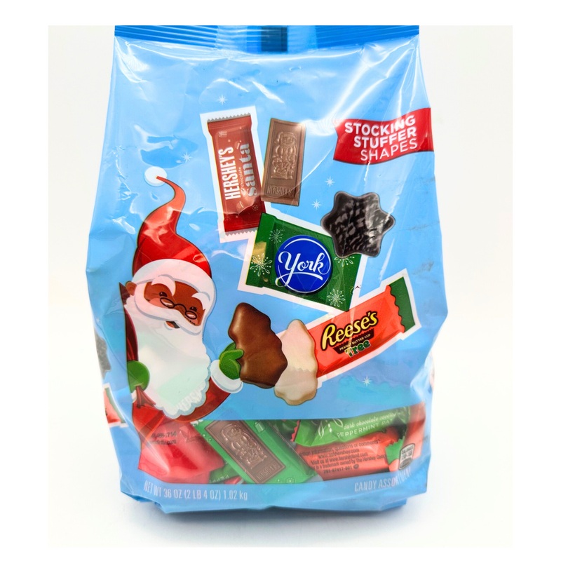 Hershey’s Stocking Stuffer Shapes Candy Assortment – 36oz