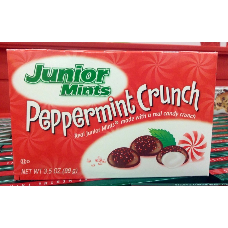 JUNIOR MINTS PEPPERMINT CRUNCH THEATER BOX