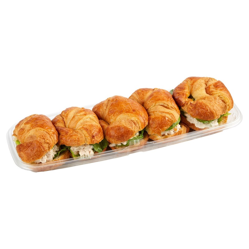 Member’s Mark Chicken Salad Croissant Tray, 5 ct., priced per pound
