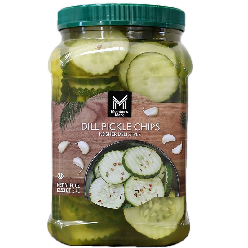 Member’s Mark Dill Pickle Chips, 81 fl. oz.
