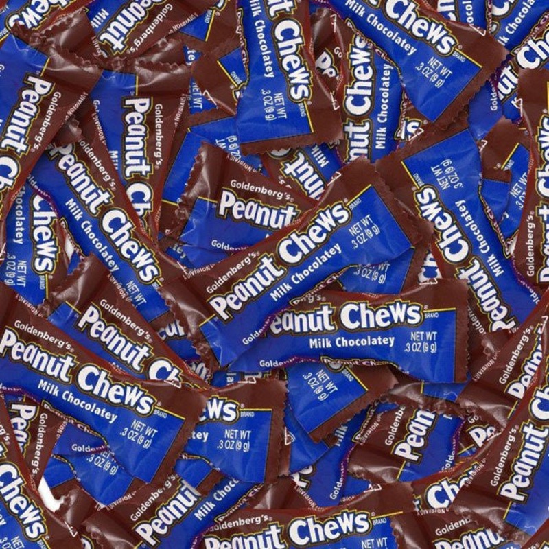 Peanut Chews Milk Chocolate – 4.5lb / 225ct