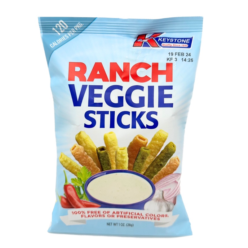Ranch Flavor Veggie Sticks – 1oz