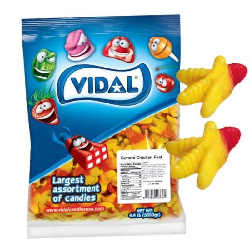 Vidal Chicken Feet Gummies 4.4 lb