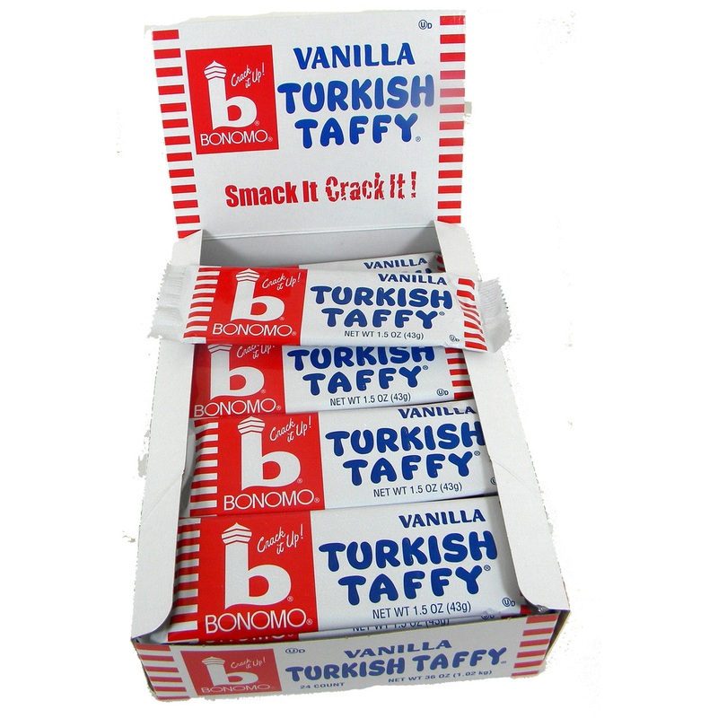 Bonomo Turkish Taffy Vanilla 24ct