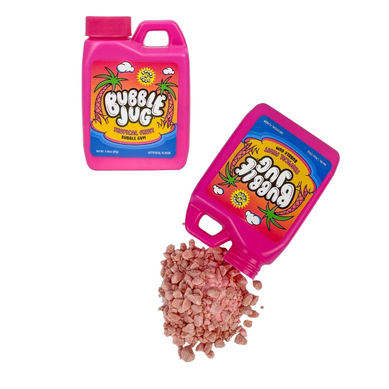 Bubble Jug Tropical Fruit Bubble Gum – 1.94oz / 12ct