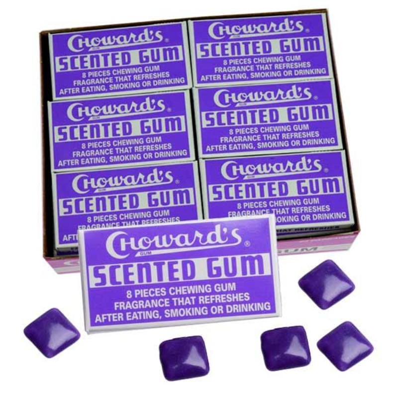 C Howard’s Violet Scented Gum 24 Count