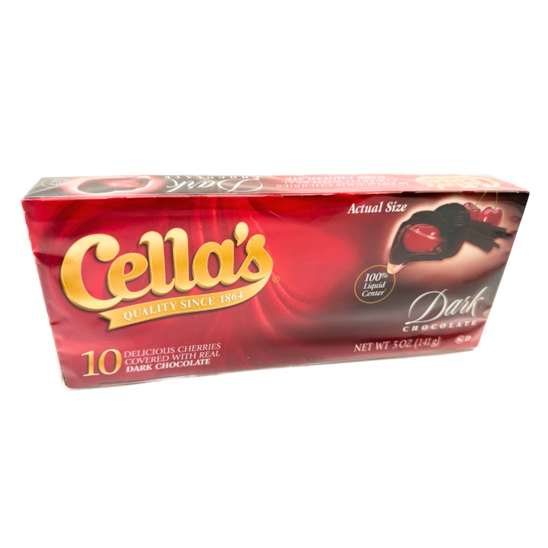 Cella’s Dark Chocolate Covered Cherries – 5oz