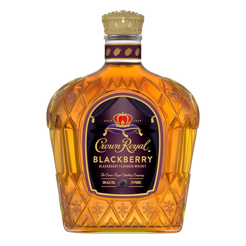 Crown Royal Blackberry Flavored Whisky, 750 ml