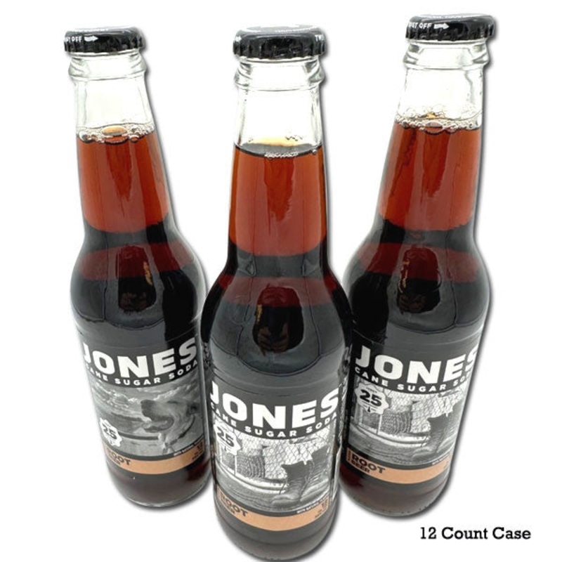 Jones Root Beer Soda – 12oz / 12 count
