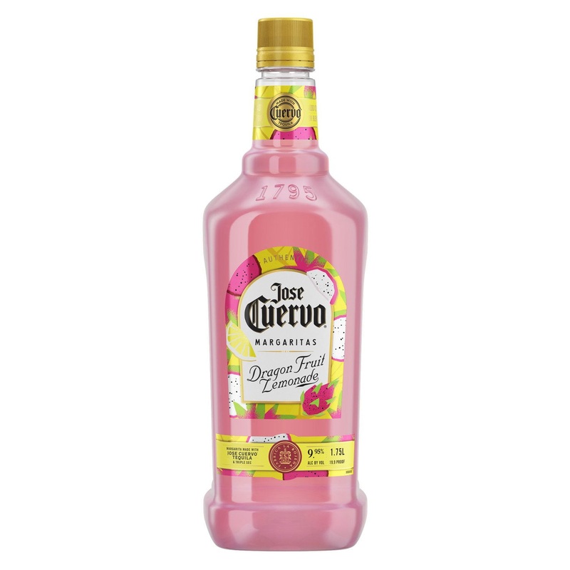 Jose Cuervo Dragon Fruit Lemonade Margarita Cocktail, 1.75 L