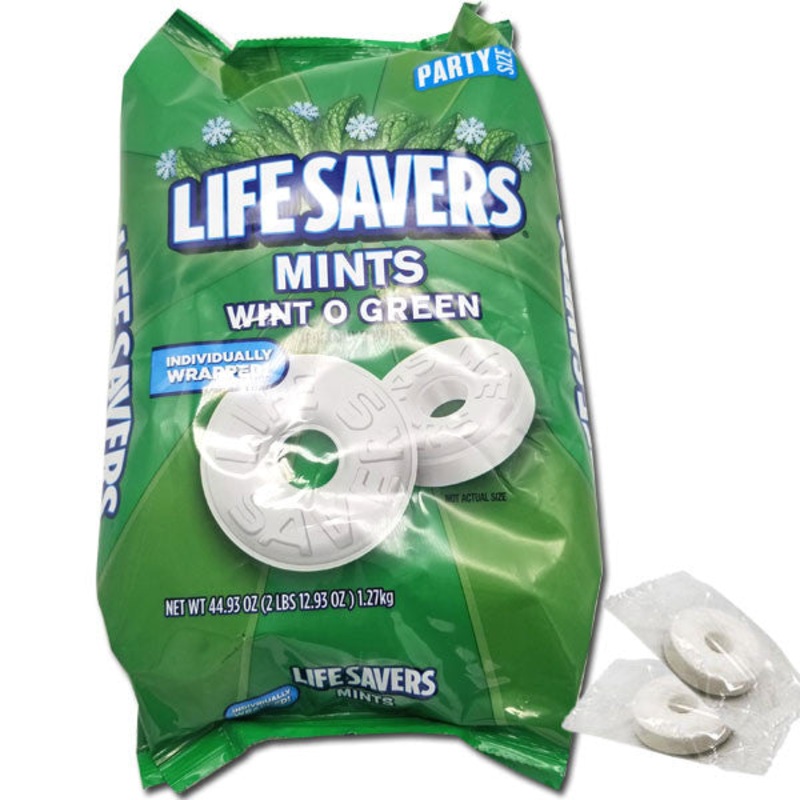 Lifesaver’s Wint o Green Bulk Singles 44.93oz