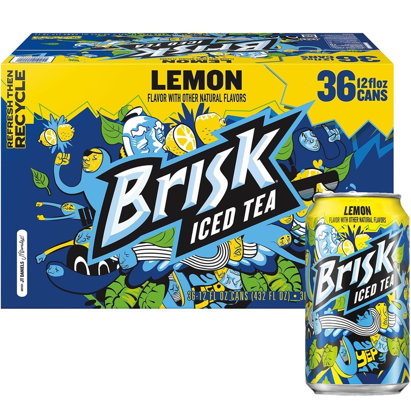 Lipton Brisk Lemon Iced Tea 12 fl. oz., 36 pk.