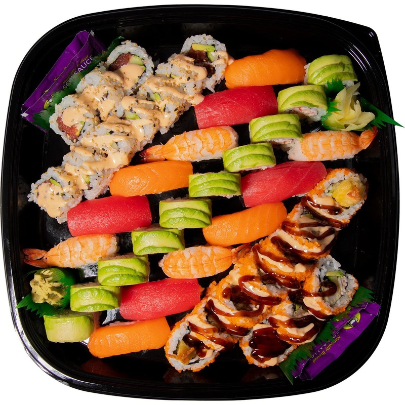 Member’s Mark by FujiSan Kobe Sushi Roll Party Tray, 42 pcs.