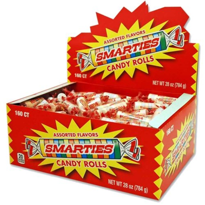 Smarties Candy Rolls – Case of 160
