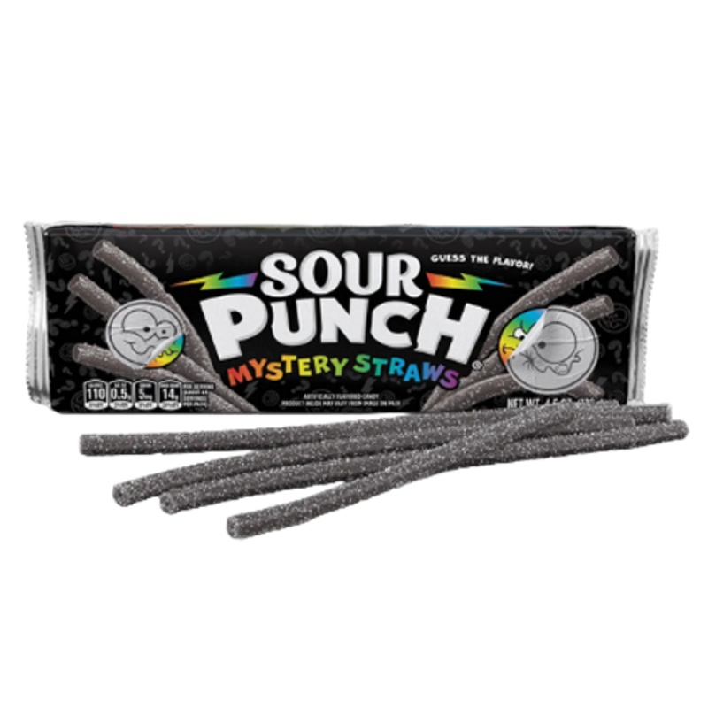 Sour Punch Fruity Mystery Straws 4.5 oz. Tray