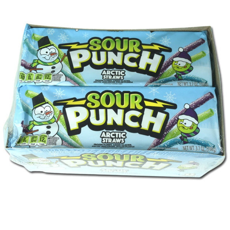 Sour Punch Straws Arctic Straws – 3.2oz / 12ct