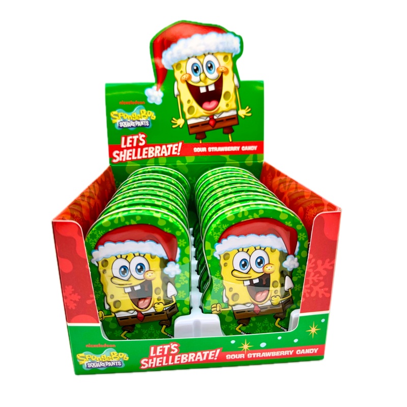 SpongeBob SquarePants Let’s Shellebrate Candy Tin – 12ct