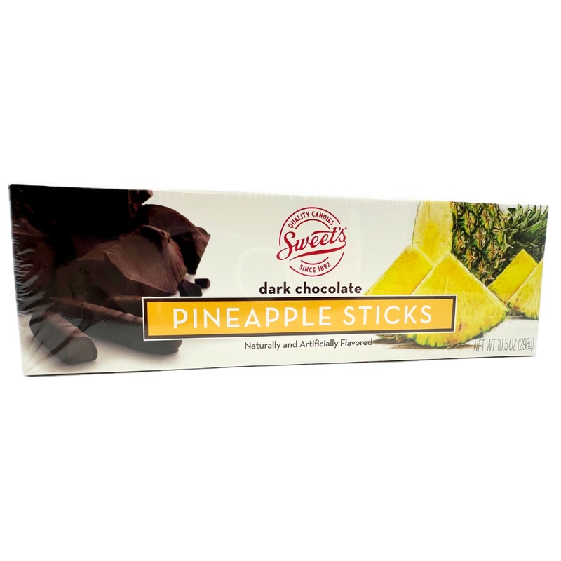 Sweet’s Dark Chocolate Pineapple Sticks – 10.5oz