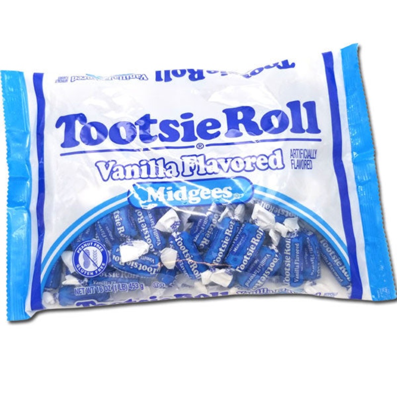 Tootsie Roll Vanilla Midgees – 16oz
