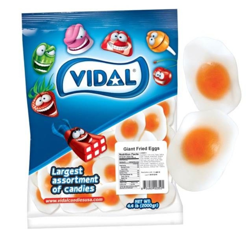 Vidal Gummi Giant Fried Egg 4.4lb