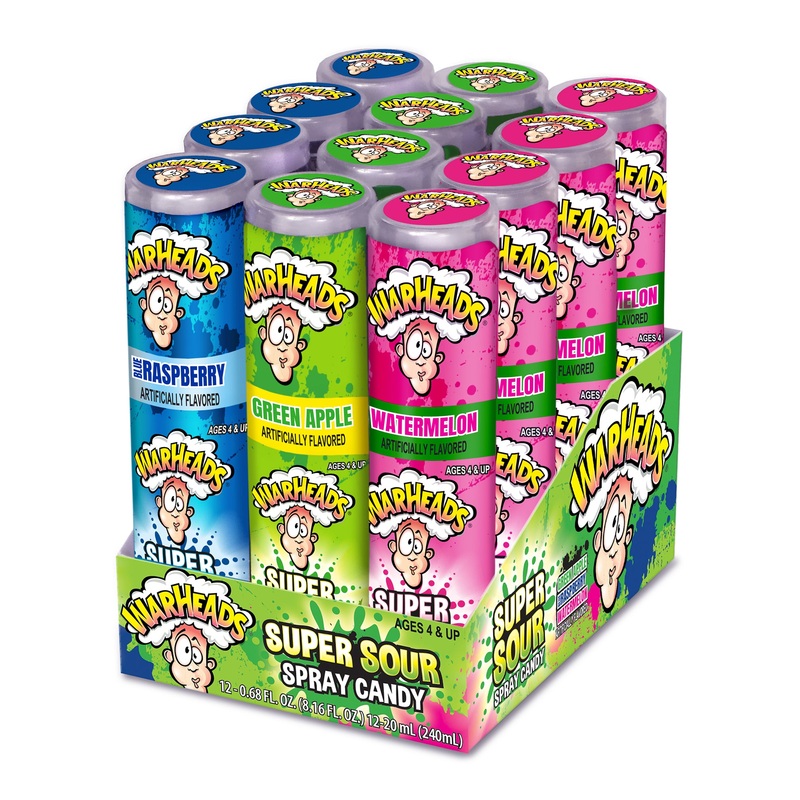 Warheads Sour Spray – 12/box