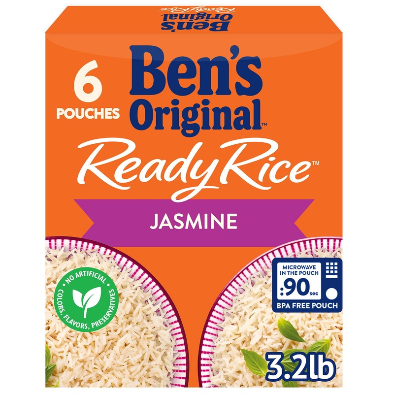 Ben’s Original Ready Jasmine Rice, 8.5 oz., 6 pk.