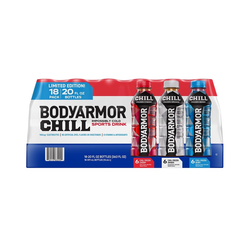 BODYARMOR CHILL Sports Drink Variety Pack 20 fl. oz., 18 pk.