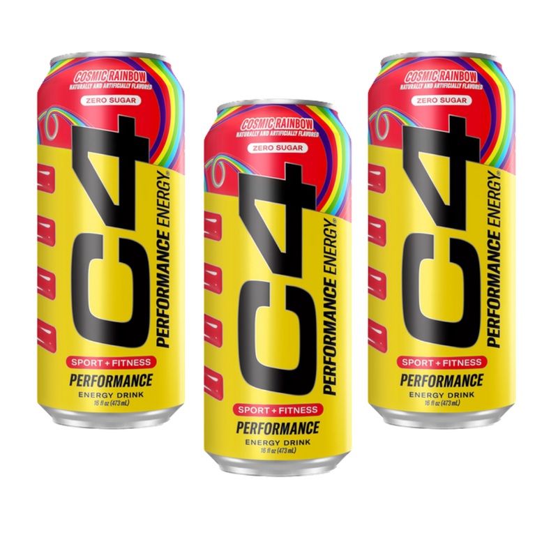 C4 Cosmic Rainbow Energy Drink – 16oz / 12pk