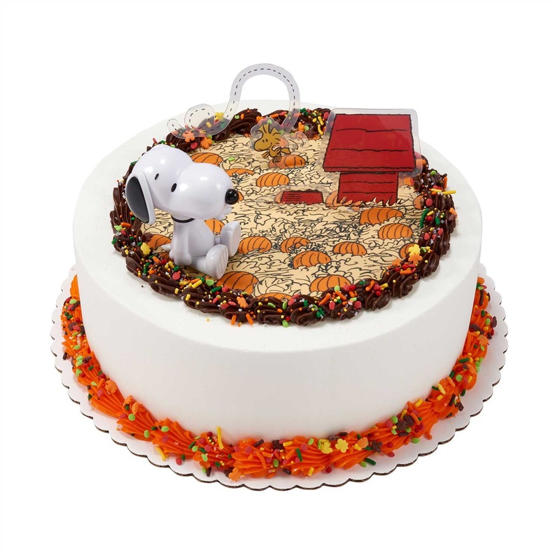 Fall 10″ Round Double Layer Cake