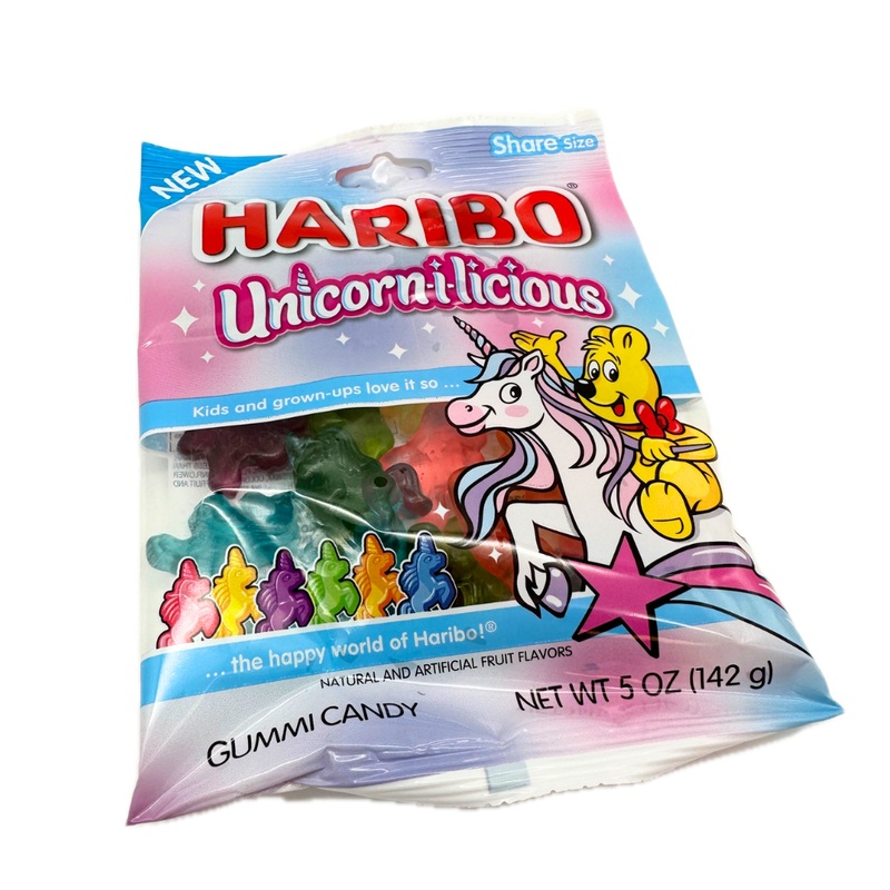 Haribo Unicorn-i-licious Gummi Unicorns – 5oz