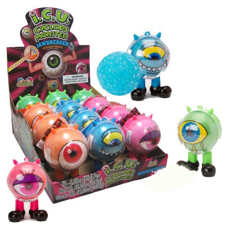 ICU Cyclops Monster Jawbreakers 12 Count