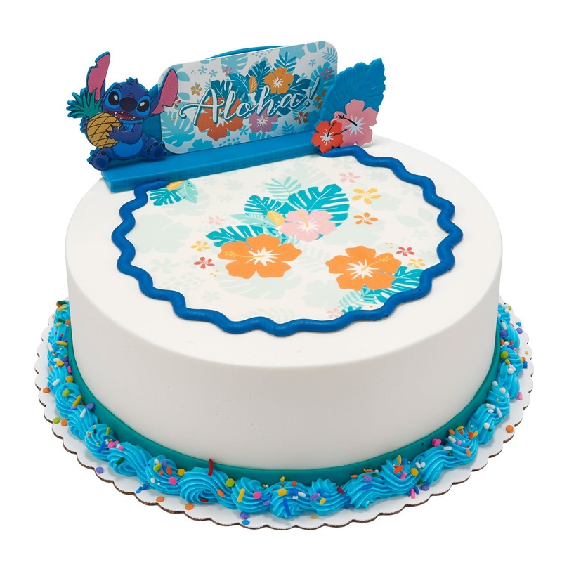 Lilo and Stitch 10″ Round Double Layer Cake