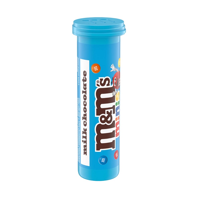 M&M’s Milk Chocolate Minis Tubes 1.77oz / 24ct