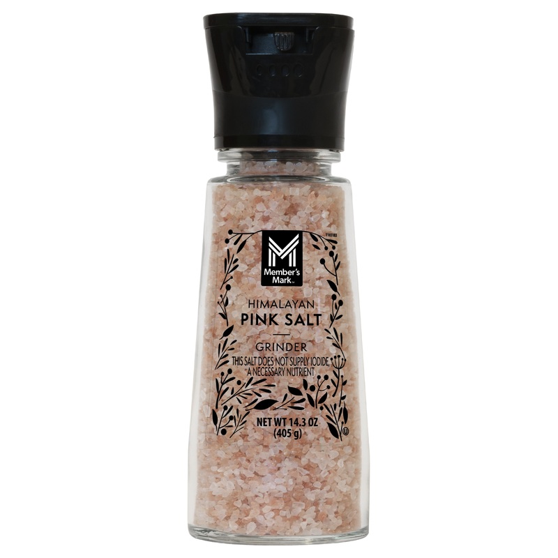 Members Mark Himalayan Pink Salt Grinder, 14.3 oz.