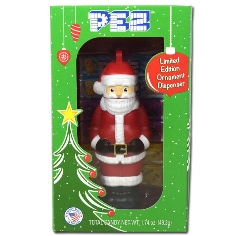 PEZ Santa Ornament and Candy