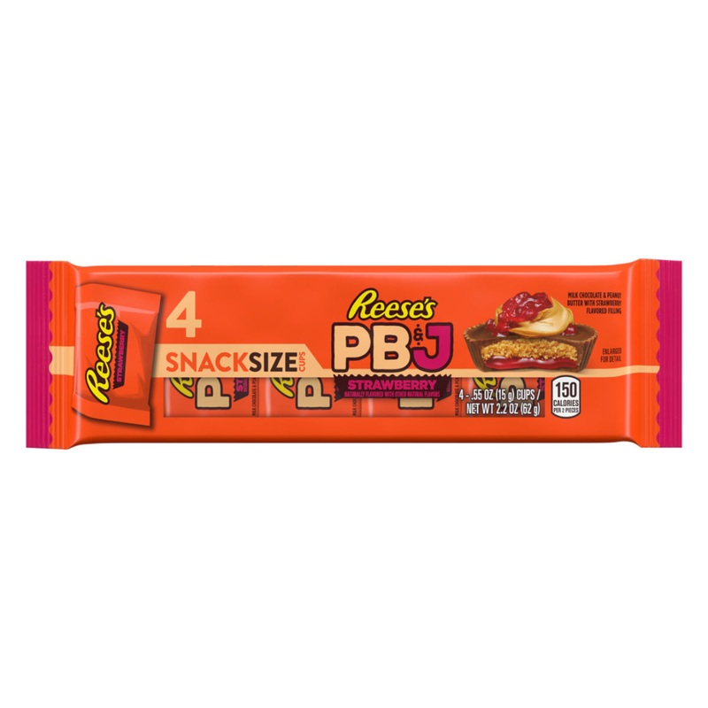 Reese’s PB&J Strawberry Snack Size Cups – 2.2oz / 24ct