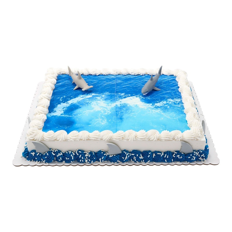 Shark Half Sheet Cake