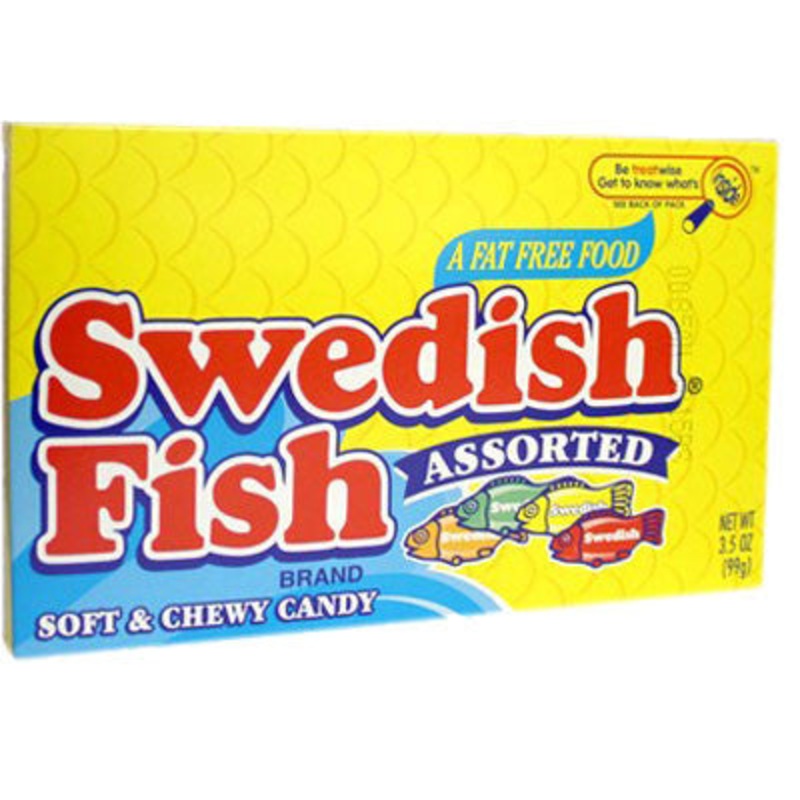 Theater Size / Movie Size Candy – Swedish Fish Assorted