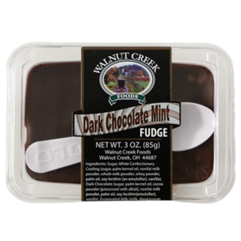 Walnut Creek Dark Chocolate Mint Fudge Cup 3 oz.