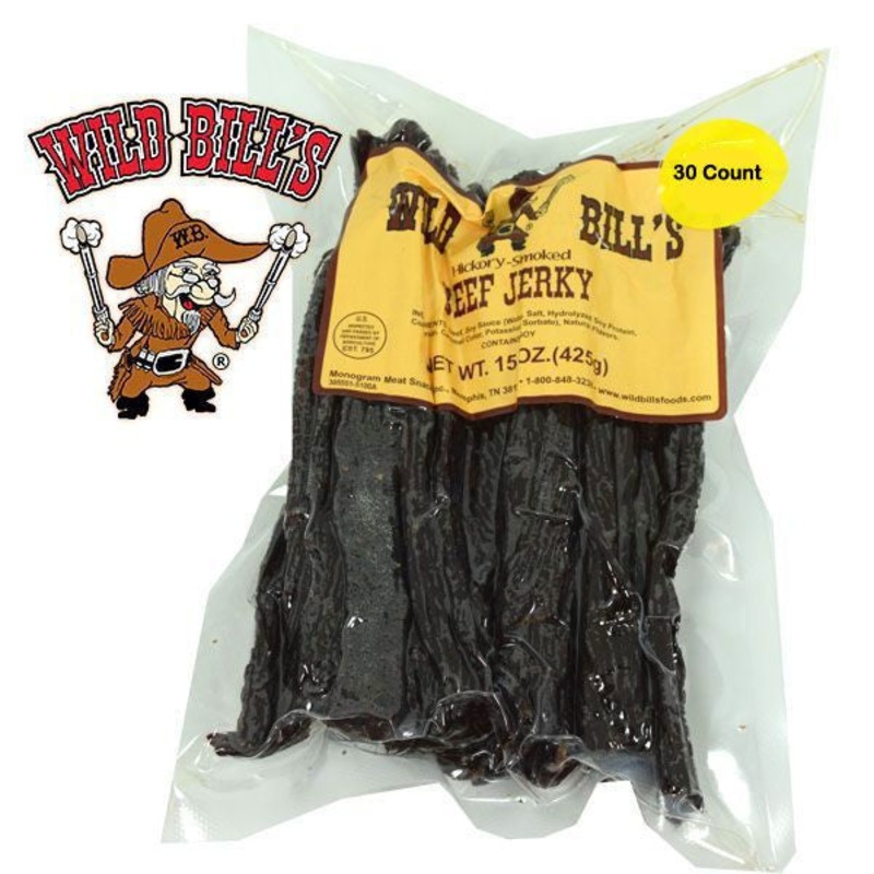 Wild Bill’s Original Jerky 30 Ct (vacuum sealed strips)